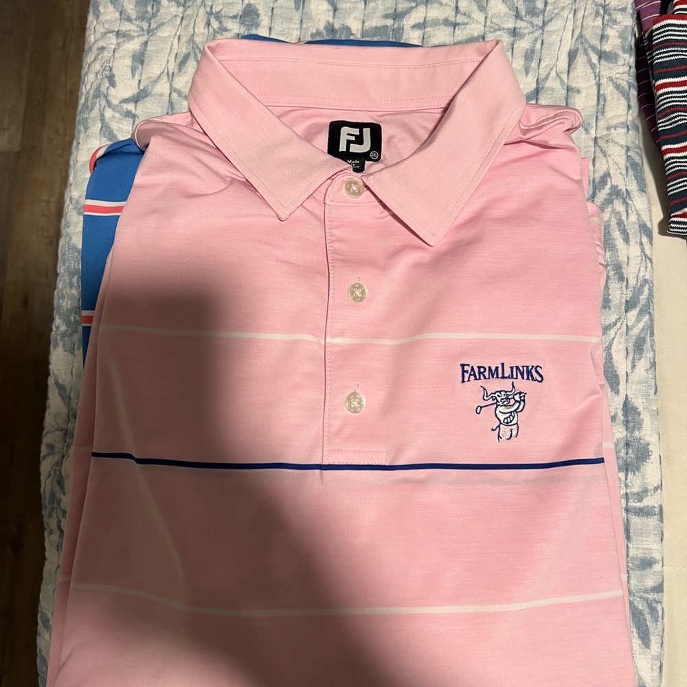 Farm links footjoy polo